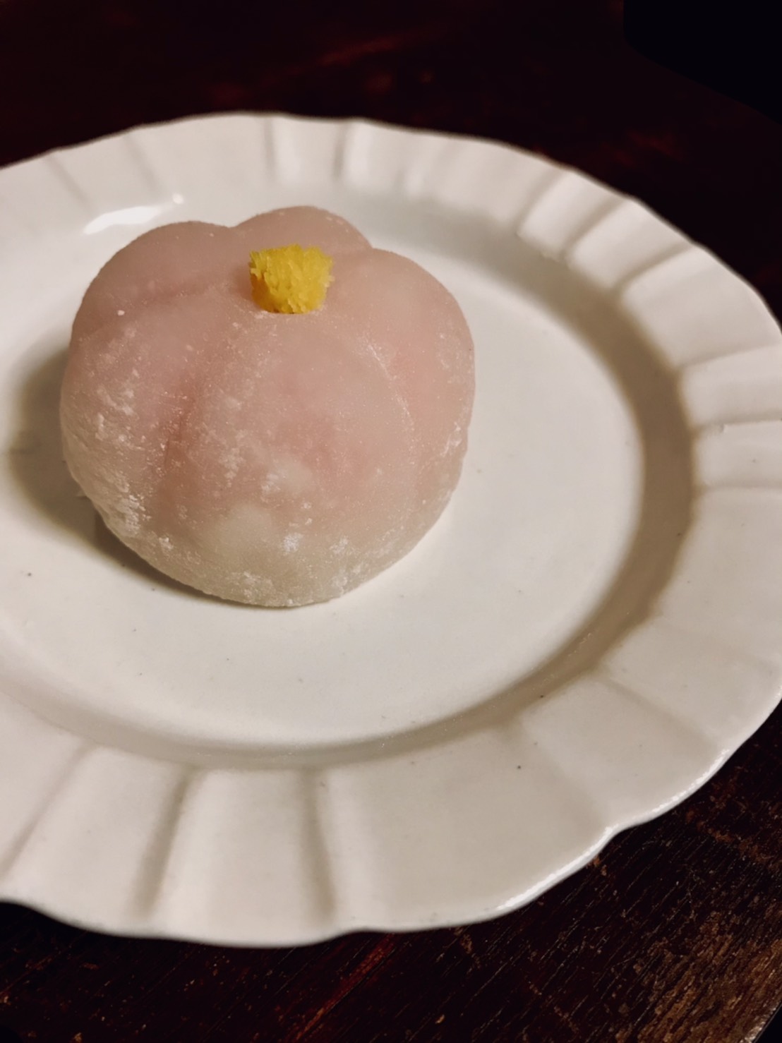 梅のお菓子と鶯餅