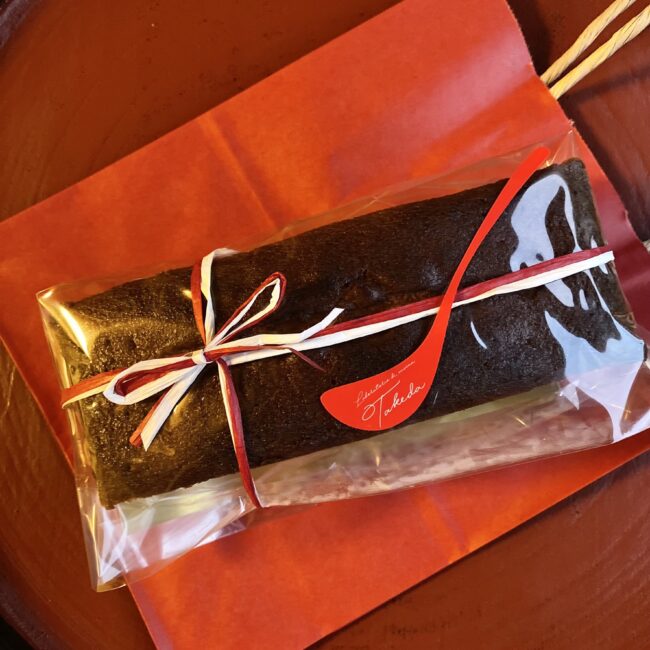栗の抹茶パウンドケーキ