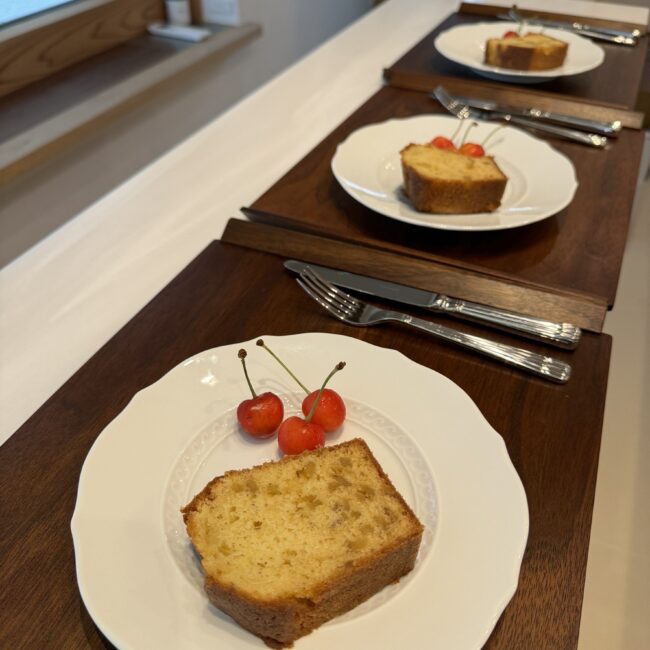 料理研究家武田雅代のお菓子教室　生姜のパウンドケーキ＆生姜マフィン
